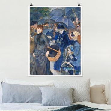 Poster art print - Auguste Renoir - Umbrellas