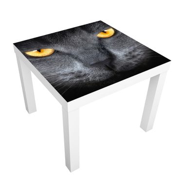 Adhesive film for furniture IKEA - Lack side table - Cat's Gaze