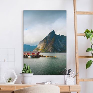 Canvas print - Fisherman's House In Sweden