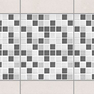 Tile sticker - Mosaic Tiles Gray