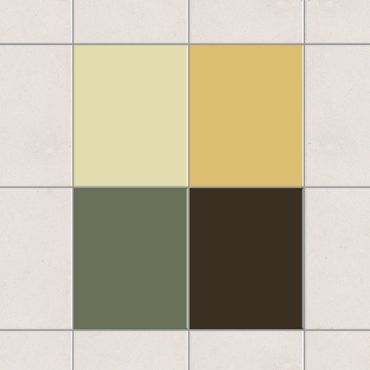 Tile sticker - Colour Set Autumn