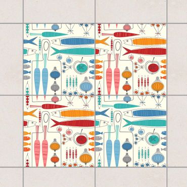 Tile sticker - Colour Set Fisherman Friends