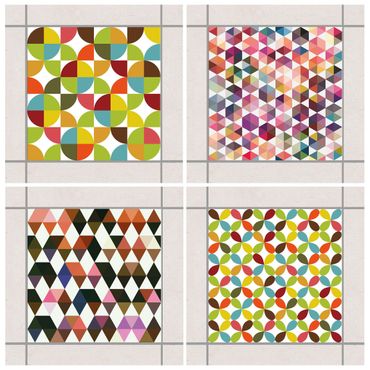 Tile sticker - Geometric Pattern