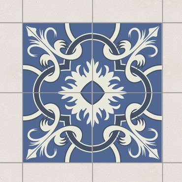 Tile sticker - Spanish mirror tiles from 4 tiles