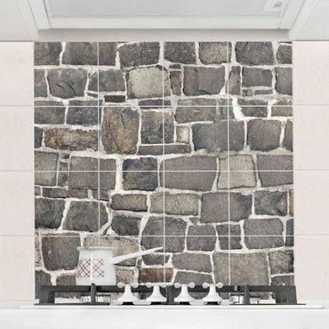 Tile sticker - Quarry Stone Wallpaper Natural Stone Wall