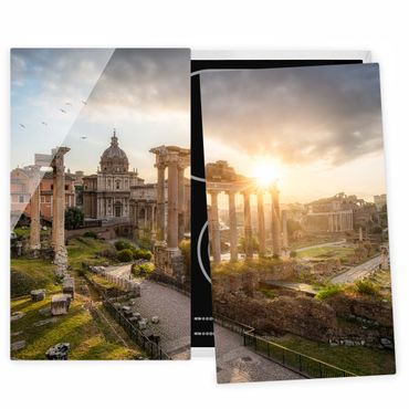 Stove top covers - Forum Romanum At Sunrise