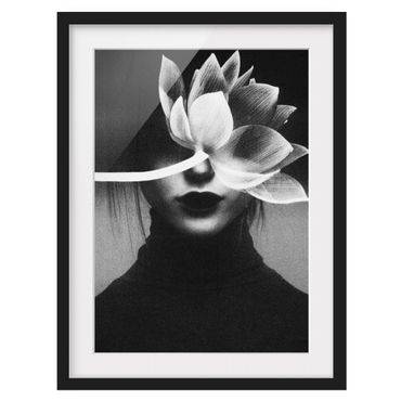 Framed prints - Photo Experiment Lotus