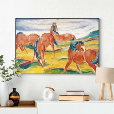 Interchangeable print - Franz Marc - Grazing Horses