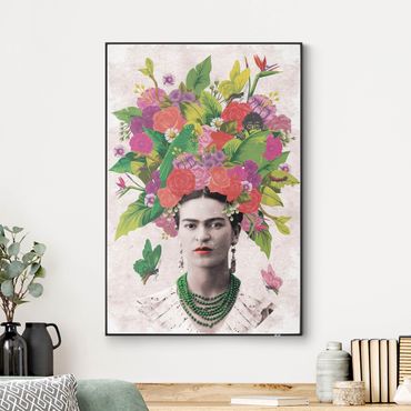Interchangeable print - Frida Kahlo - Flower Portrait