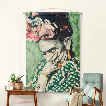 Tapestry - Frida Kahlo - Collage No.3