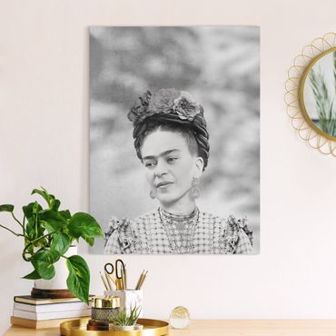 Canvas print - Frida Kahlo Portrait - Portrait format 3:4