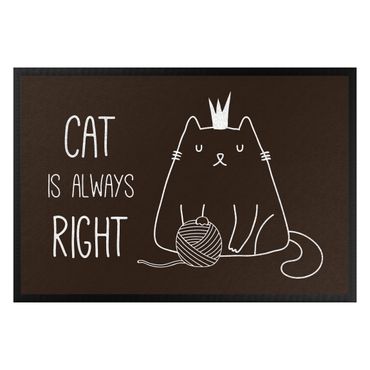 Doormat - Cat Is Always Right