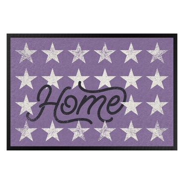 Doormat - Home Stars Lilac