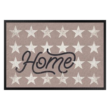 Doormat - Home Stars Taupe