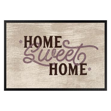 Doormat - Home sweet Home shabby white