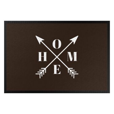Doormat - HOME with Arrows