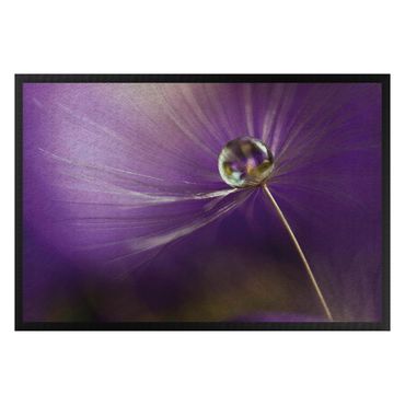 Doormat - Dandelion In Violet