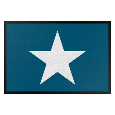 Doormat - Star In Blue
