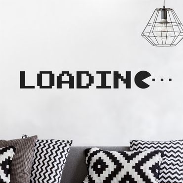Wall sticker - Gaming Text Loading