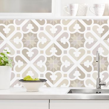 Kitchen wall cladding - Geometrical Tiles - Eearth