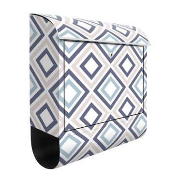 Letterbox - Geometrical Pattern Framed Squares