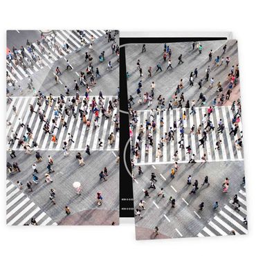 Stove top covers - Shibuya Crossing in Tokyo