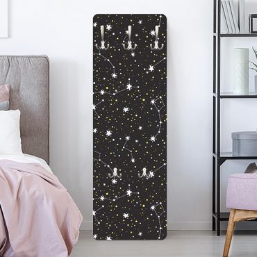 Coat rack modern - Drawn Starry Sky With Great Bear