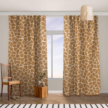 Curtain - Giraffe Pattern