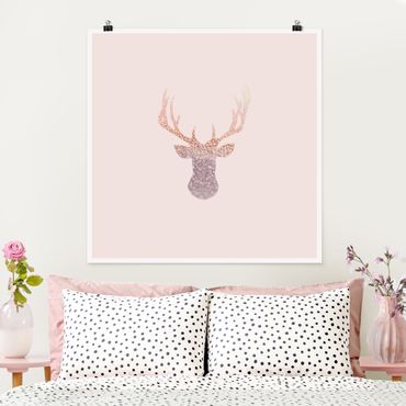 Poster - Shimmering Deer
