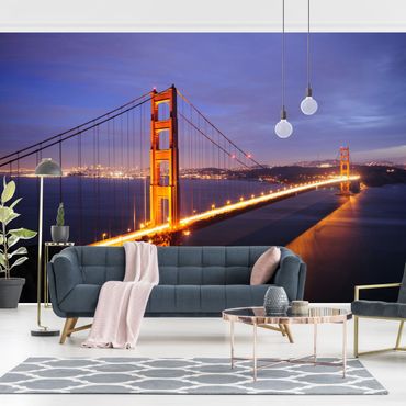 Wallpaper - Golden Gate Bridge At Night