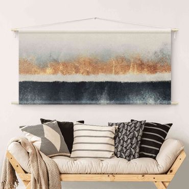 Tapestry - Golden Horizon Watercolour