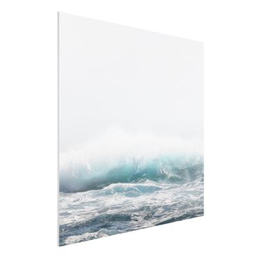 Print on forex - Large Wave Hawaii - Square 1:1