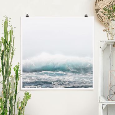 Poster - Large Wave Hawaii