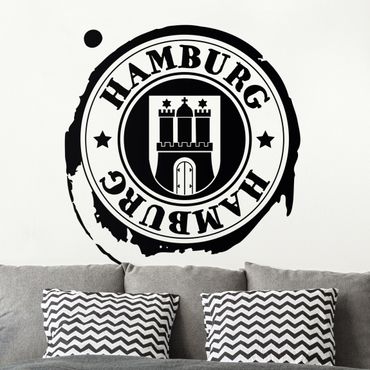 Wall sticker - Hamburg Logo Design