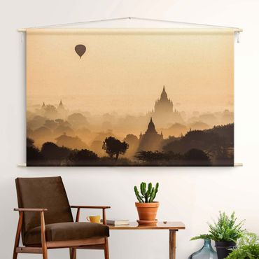 Tapestry - Hot Air Balloon In Fog