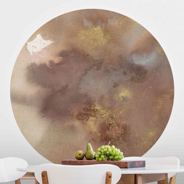Self-adhesive round wallpaper - Dreaming In the Sky I