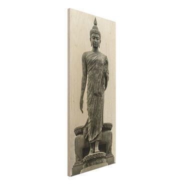 Wood print - Buddha Statue