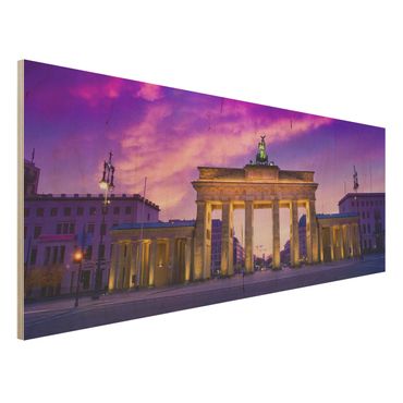 Wood print - This Is Berlin!
