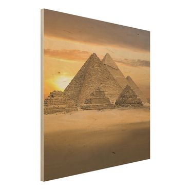 Wood print - Dream of Egypt