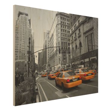Wood print - New York, New York!