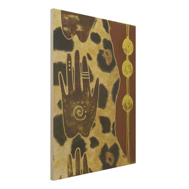 Wood print - Touch Of Africa