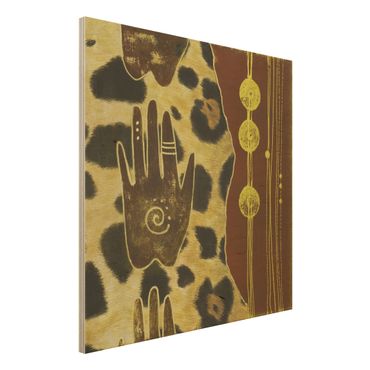 Wood print - Touch Of Africa