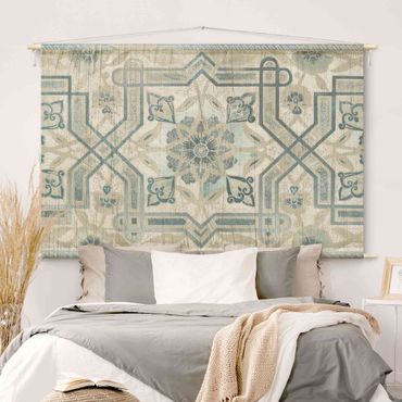Tapestry - Wood Panels Persian Vintage III