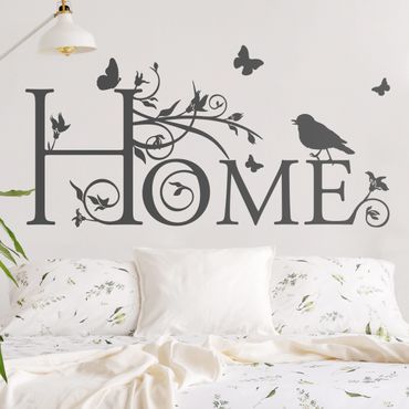 Wall sticker - Home floral