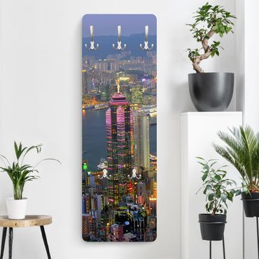 Coat rack - Hong Kong Skyline