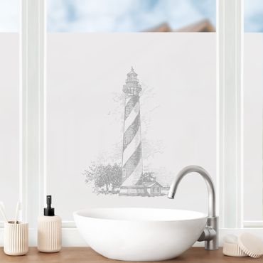 Window film - Illustration Lighthouse