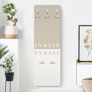 Coat rack modern - Inhale and exhale