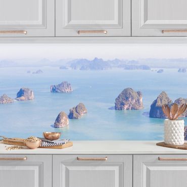 Kitchen wall cladding - Island In The Ocean
