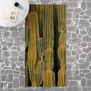 Cork mat - Cactus Wall - Portrait format 1:2