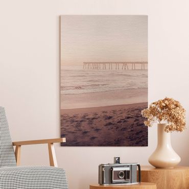 Canvas print - California Crescent Shaped Shore